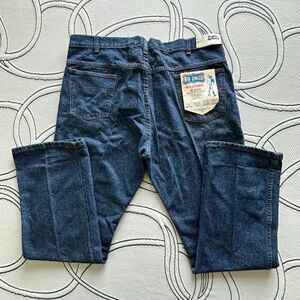 Vintage 60s 70s Big Smith Western Jeans Sanforized Size 38X32